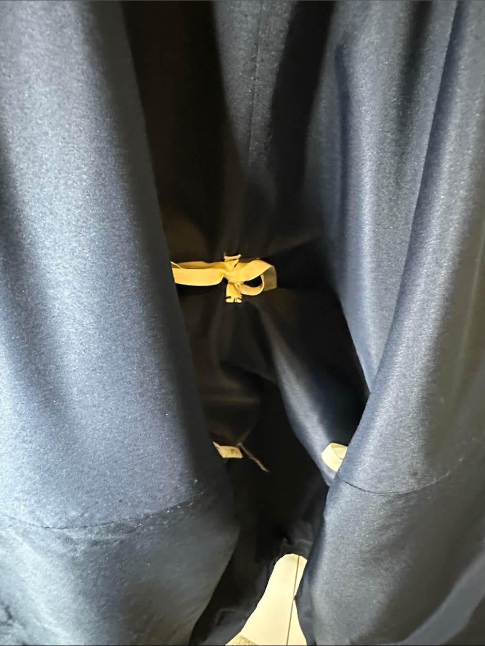 Amsale Mackayla Navy Gown Sz6 - Picture 8 of 9